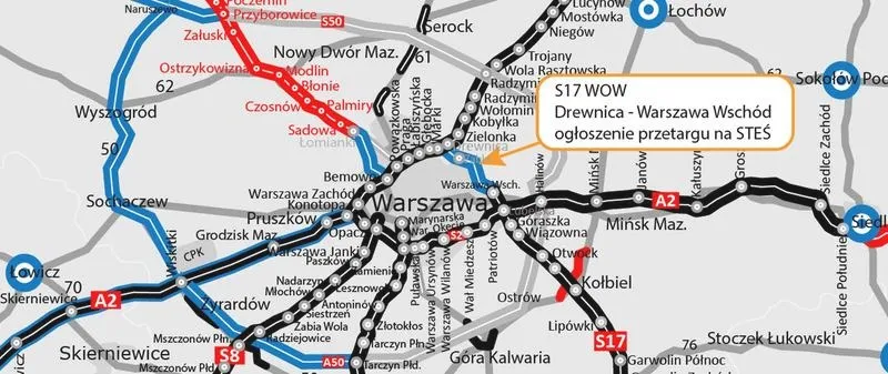 Przewodnik po drodze ekspresowej S17: przebieg, opłaty i najważniejsze informacje