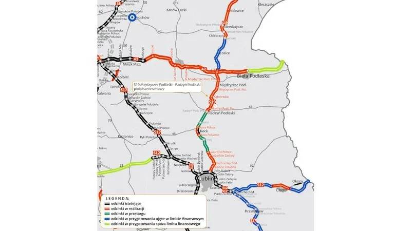 Via Carpatia w Polsce: które odcinki są już przejezdne? stan budowy S19 w 2026
