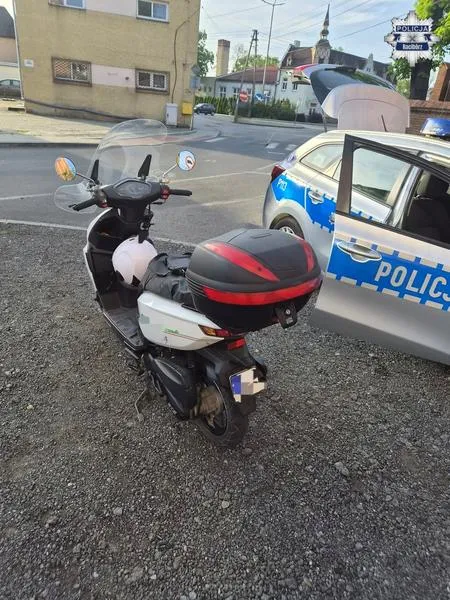 Jazda motorowerem bez uprawnień