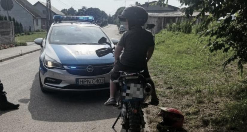 Mandat za brak kategorii motocyklowej