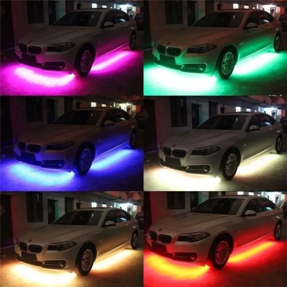 Mandaty za LED w samochodach