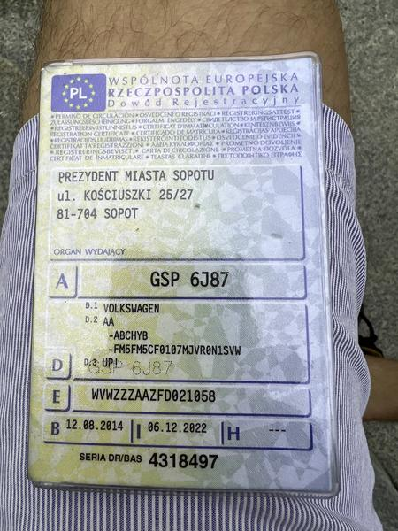 Masa całkowita auta