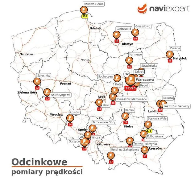Przekroczenie prędkości A4