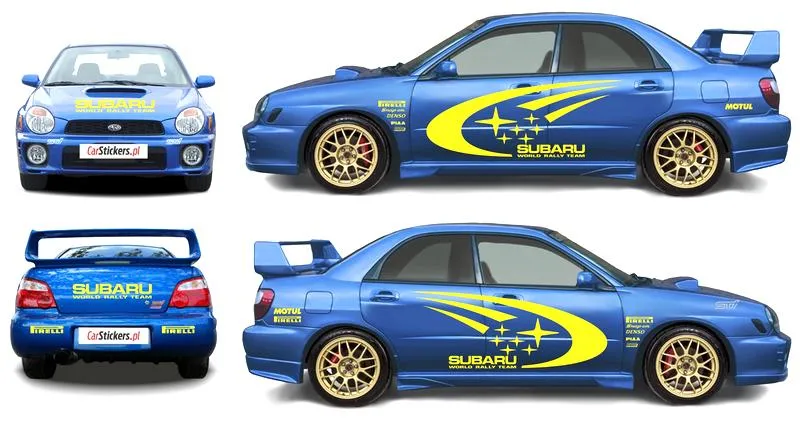 Różnice w wykonaniu Subaru