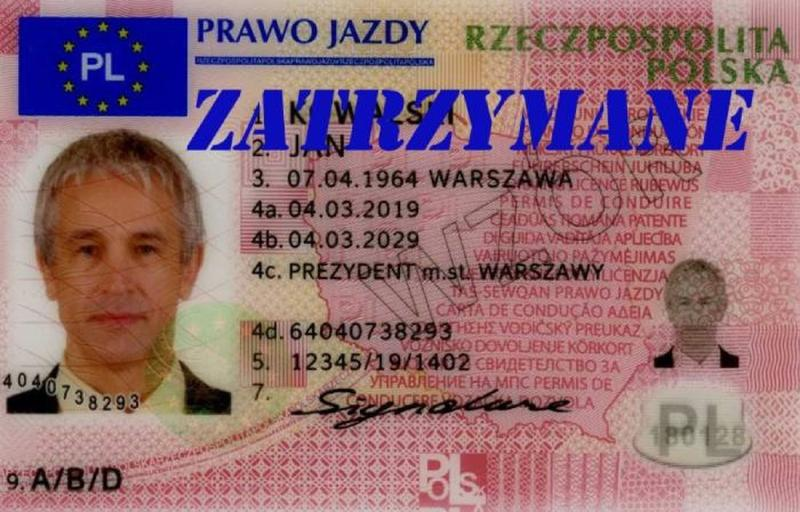 Zatrzymanie prawa jazdy za alimenty